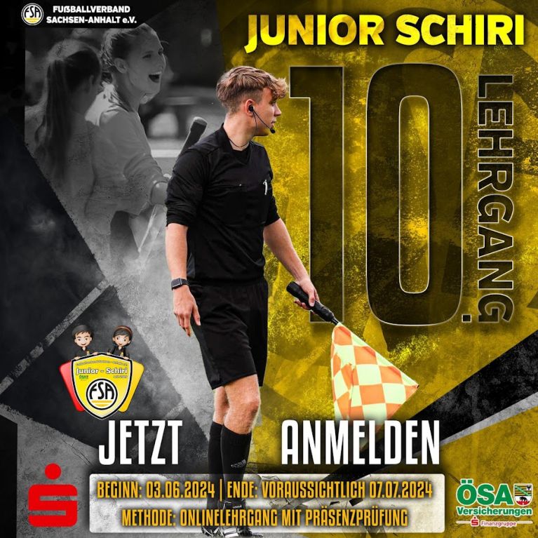 10.Junior-Schieri-Lehrgang startet am 3.Juni 2024