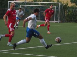 Dominik Zech scheitert im Abschluss gegen Ummendorf