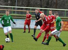 Christoph Hoberg spielt mit Turbine 1:1 in Piesteritz (Foto: B.Mandel)