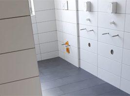 Sanierung der Toiletten