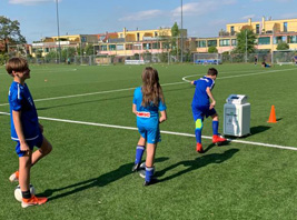 Unsere D1-Jugend im Kleingruppentraining