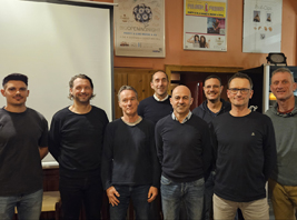 Tom Hogrefe (links) scheidet aus der Abteilungsleitung Fußball aus