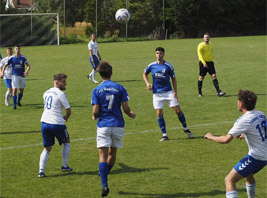Turbine - hier mit Leon Thermann - verliert 2:5 in Bennstedt